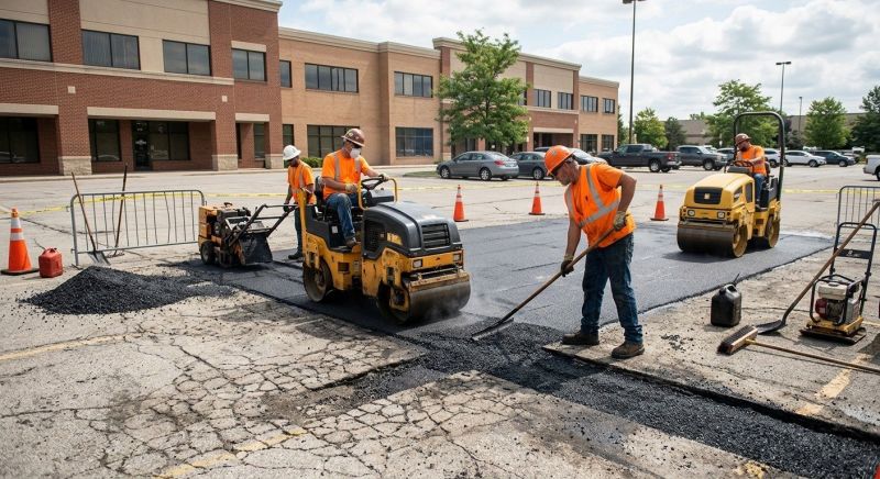 Asphalt Service project example